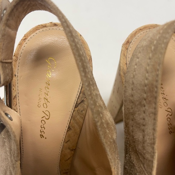 Gianvito Rossi Milano Suede heels size 40 US 10 - Picture 6 of 9